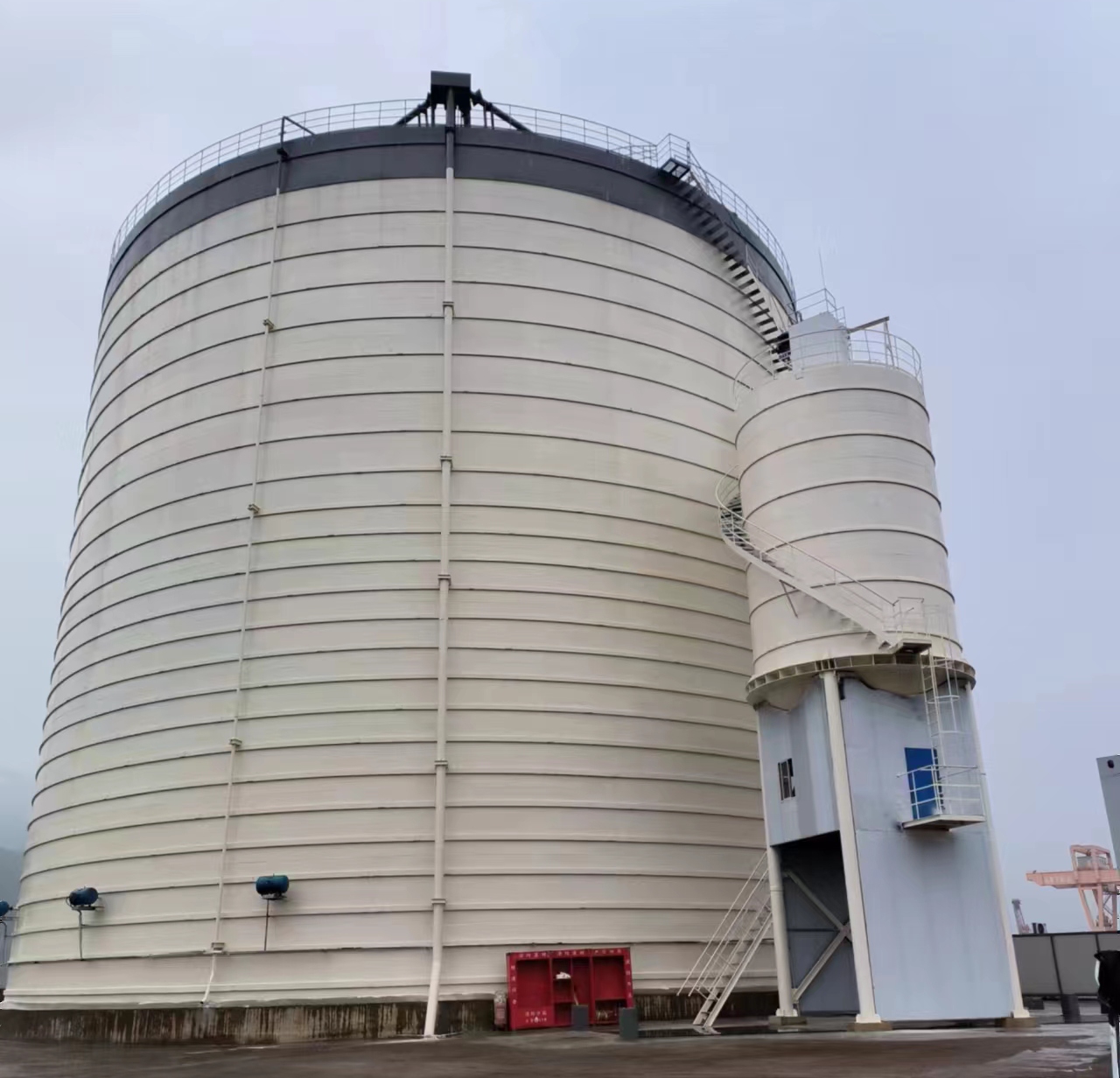 建邺10万吨水泥钢板库